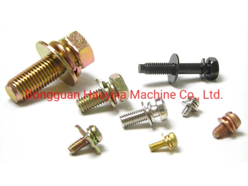 High Speed Washer Insert Machine for Screw with Washer Assembly Machine