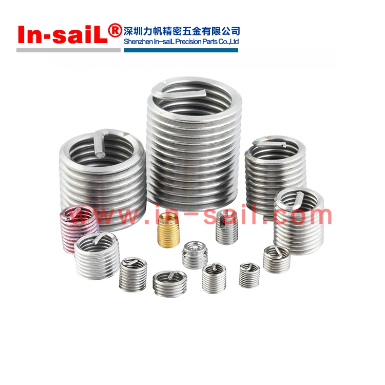 Free Running Wire Thread Insert for Aluminum Die Casting